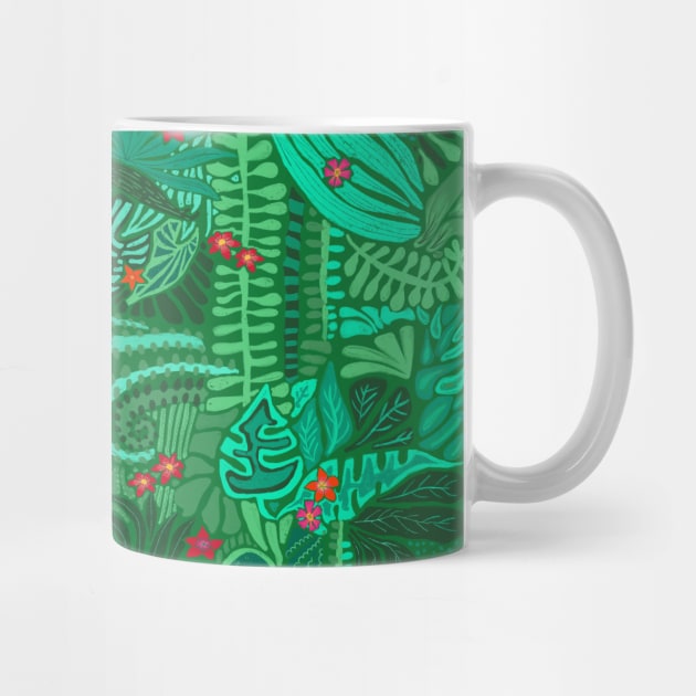 Tropical Forest Green by Sandra Hutter Designs